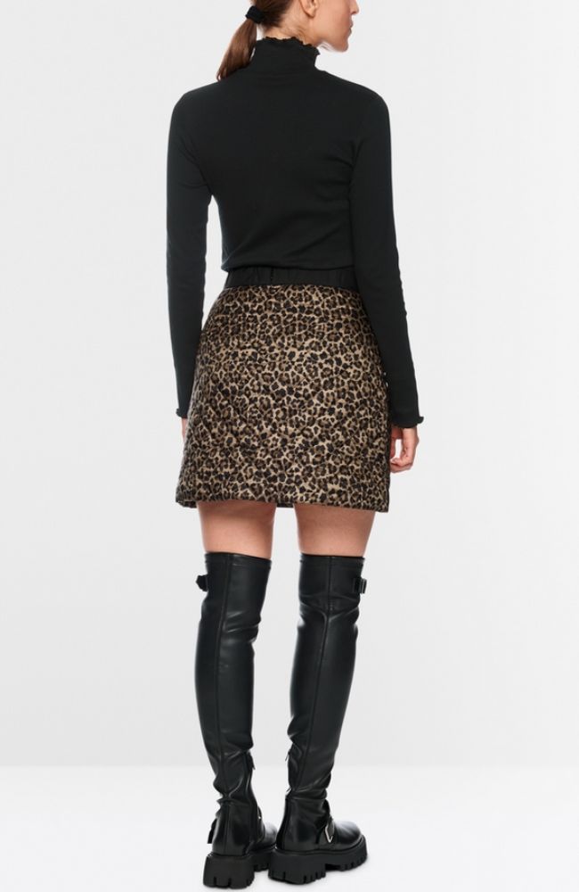 Black Turtleneck Tee