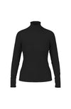 Black Turtleneck Tee
