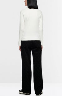 LS Quarter Button Tshirt