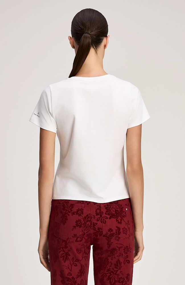 Merci Ruffle Shrunken Tee