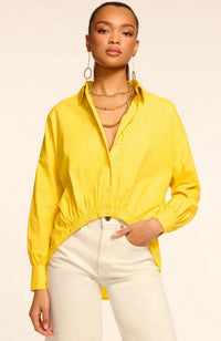 Sarah Top in Lemon Drop