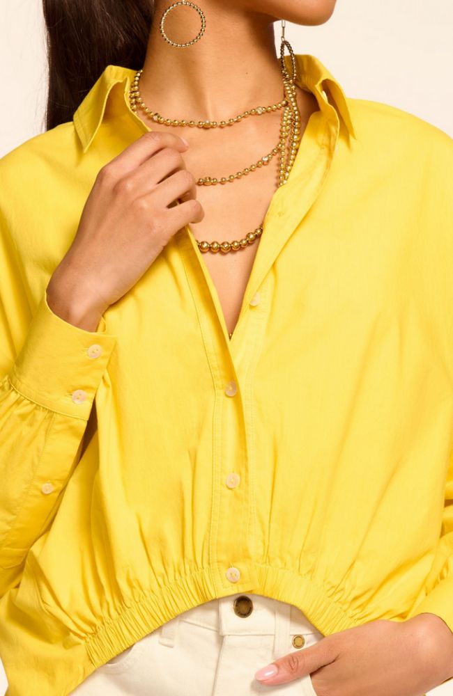 Sarah Top in Lemon Drop