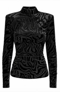 Annabelle Burnout Top