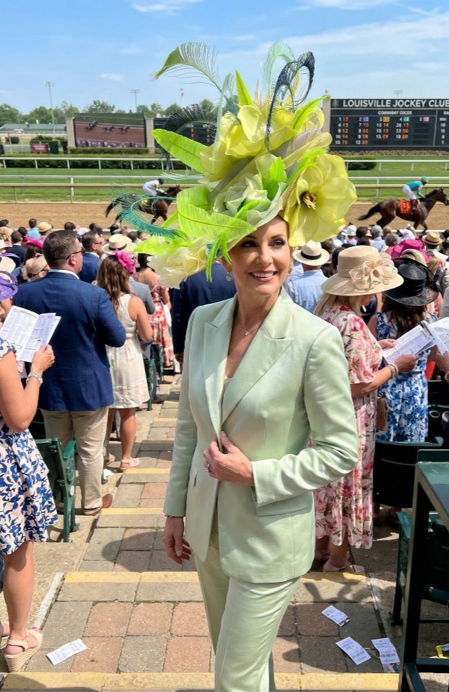 Bloom Wildly Yellow Green Fascinator