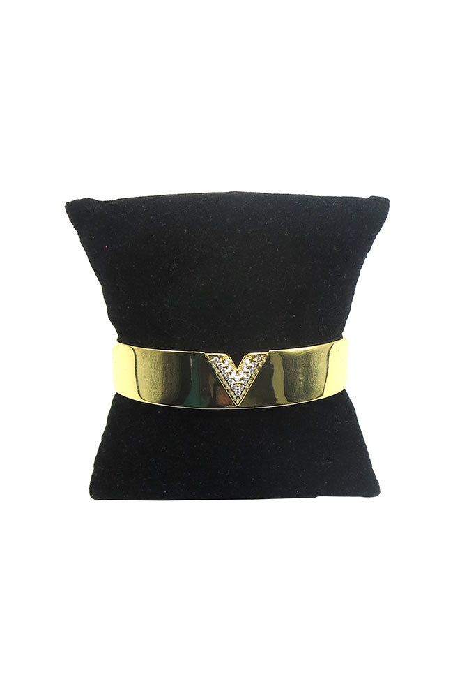 V Bangle CZ