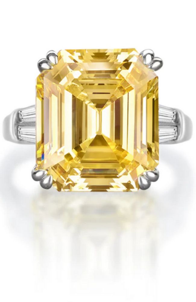 Arabella 01 Yellow Ring Sz 7