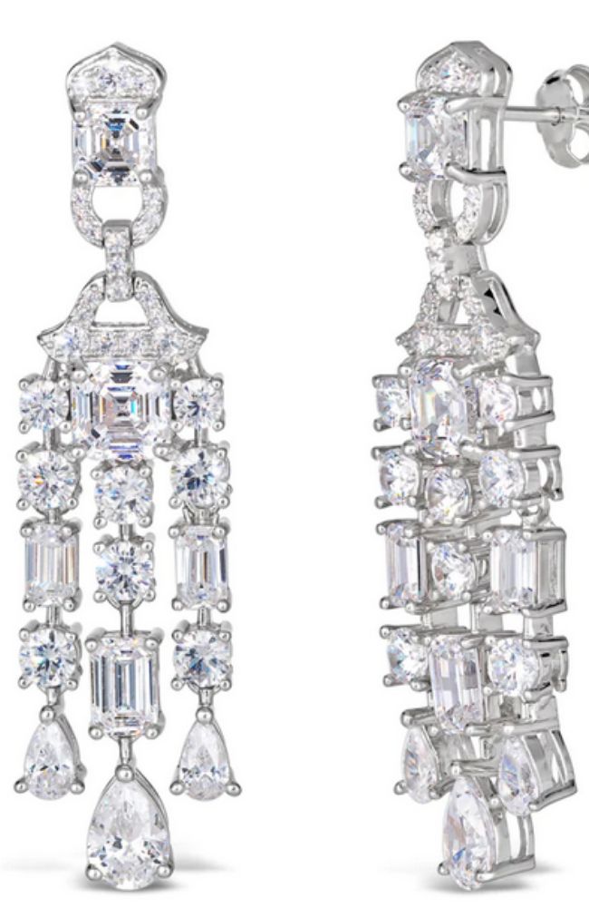 Arabella 07 Diamond Crystalline Earrings