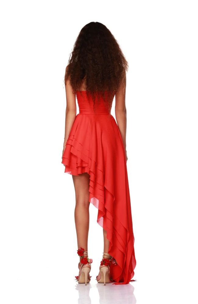 Tulum Red Gown