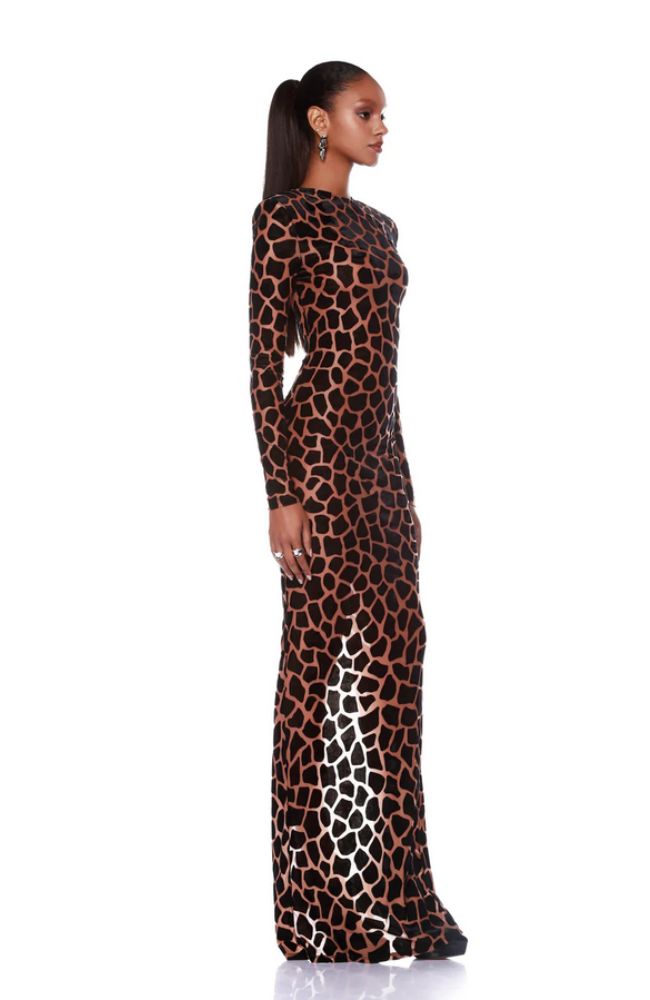 Giraffe Maxi Dress