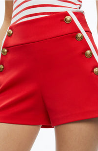 Narin HR Button Front Short