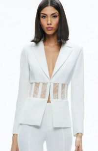 Alexia Sheer Corset Blazer
