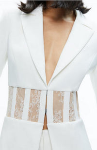 Alexia Sheer Corset Blazer