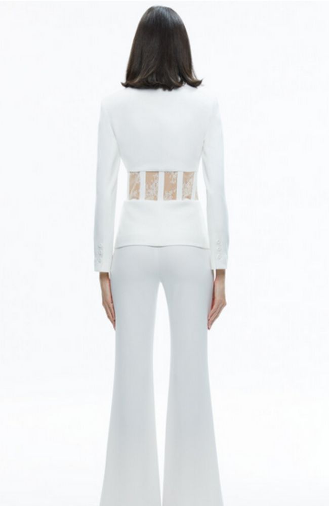 Alexia Sheer Corset Blazer