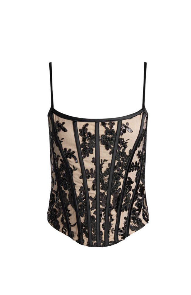 Cressida Scoop Neck Corset Top – shoprodeodrive
