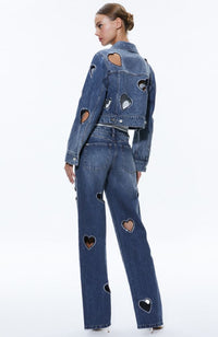 Karrie Heart Cutout Jean