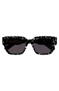 Chloe Sunglass Black Vintage Rectangle