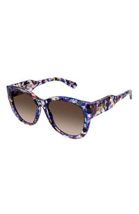 Chloe Sunglass Soft Cat Eye Purple