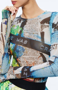 Delaina Crewneck Top