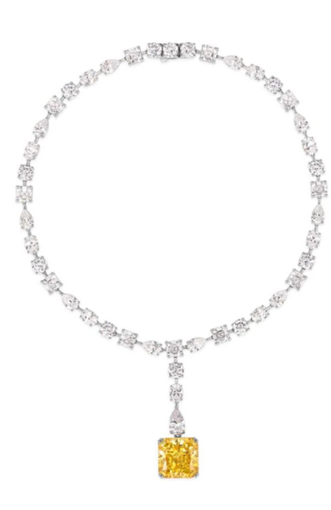 Diana 15 Canary Yellow Necklace
