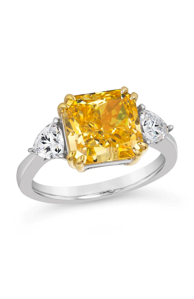 Diana 21 Canary Yellow Ring Size 7