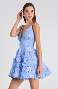 Blake Dress in Baby Blue