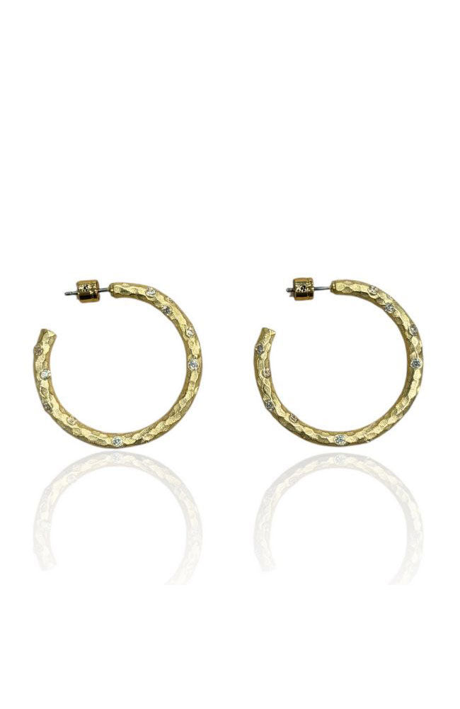 Gold Pavia Hoop 1.5"