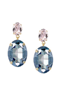 Blue Shade Roseline Swarovski Earring