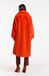 Edict Oversized Faux Fur Coat