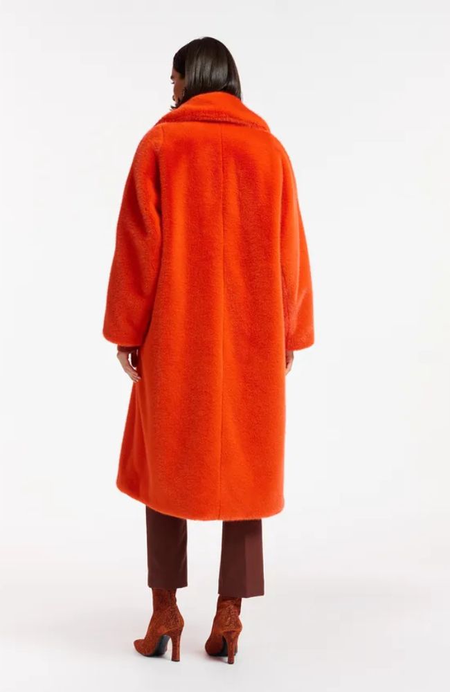 Edict Oversized Faux Fur Coat