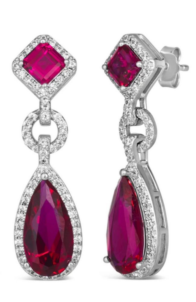 Elizabeth 38 Ruby Earrings