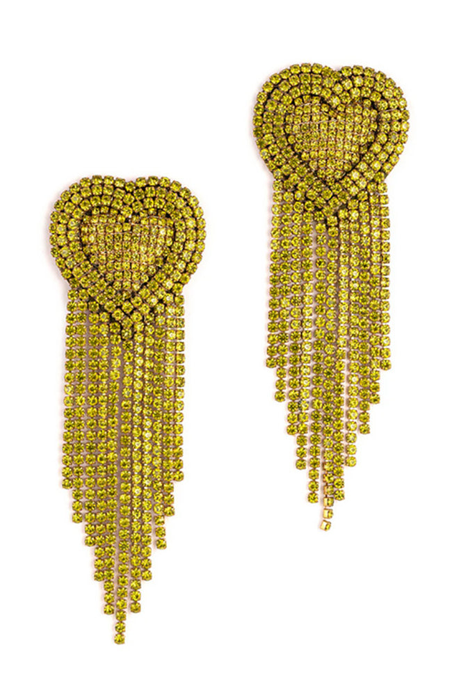 Kaylie Earring in Lime