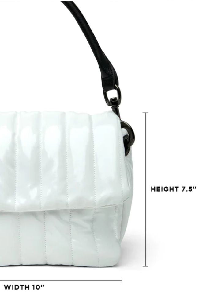 Bar Bag White Patent