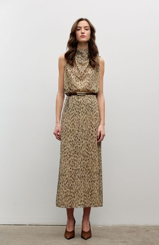 Printed Chiffon Slip Skirt