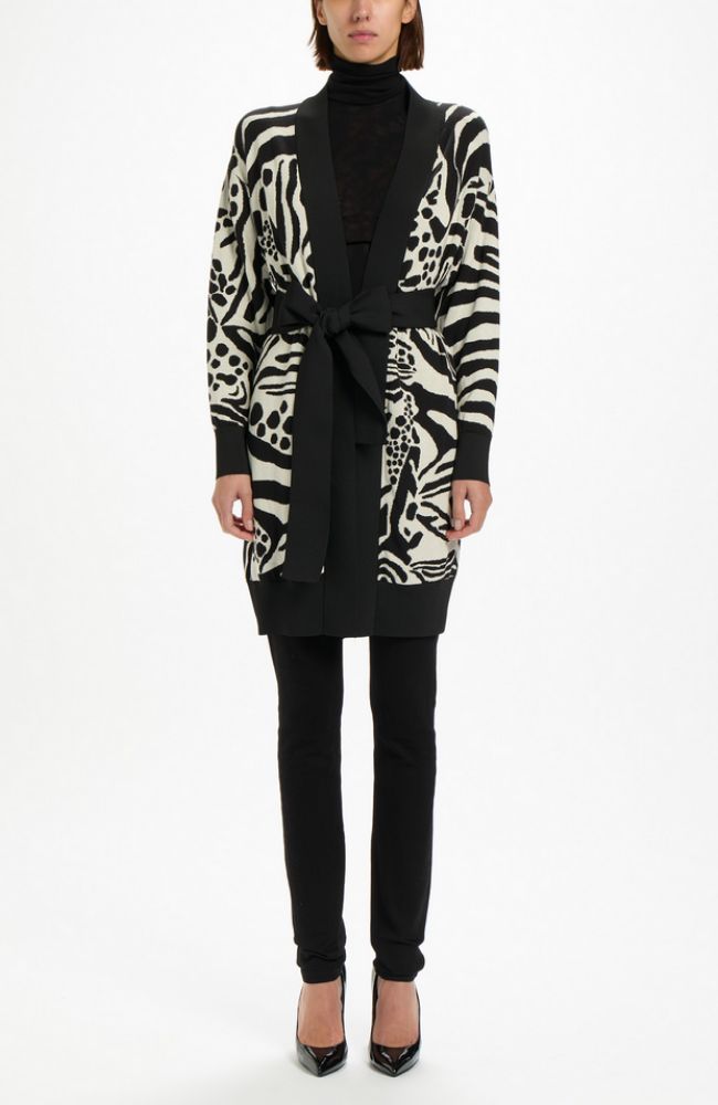 Panna Nero Cardigan