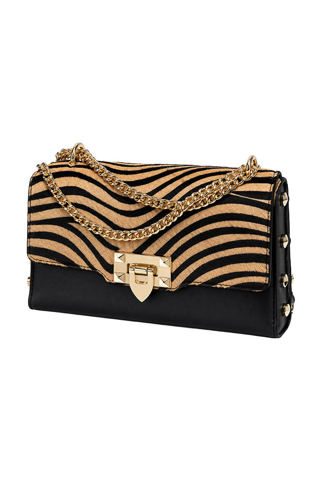 Genuine Italian Leather Studs Bag