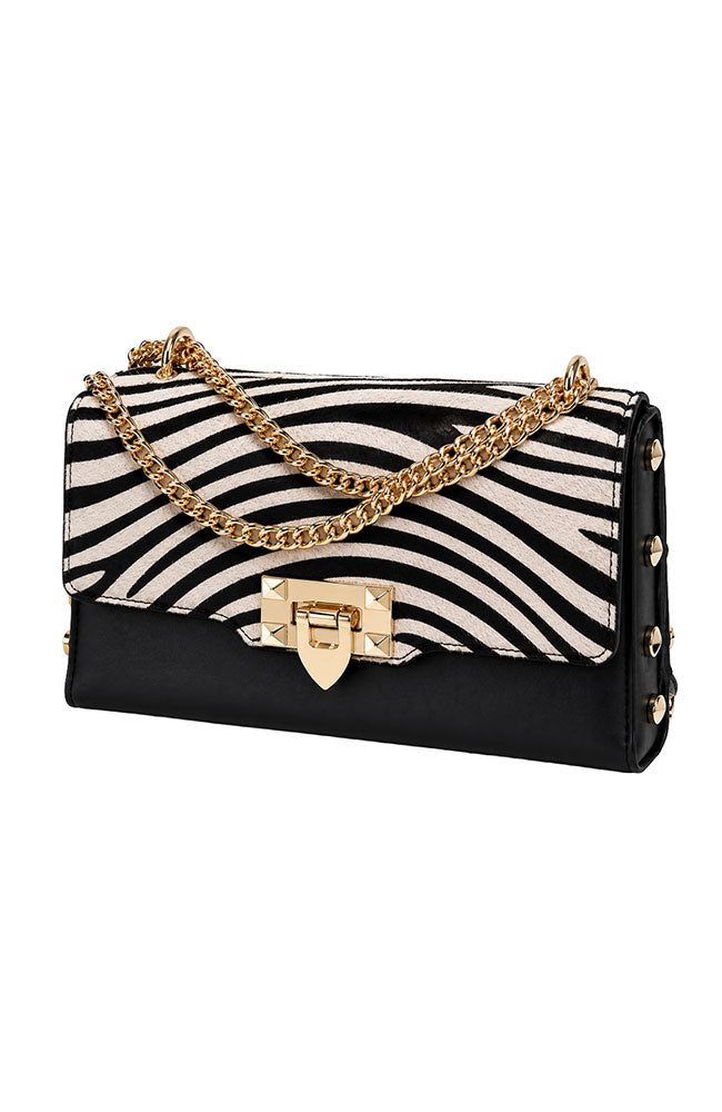 Genuine Italian Leather Studs Bag