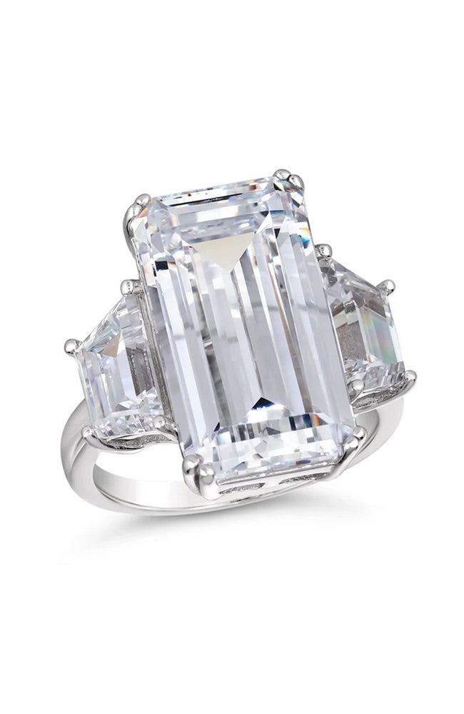 Grace 10 Diamond White Ring 7