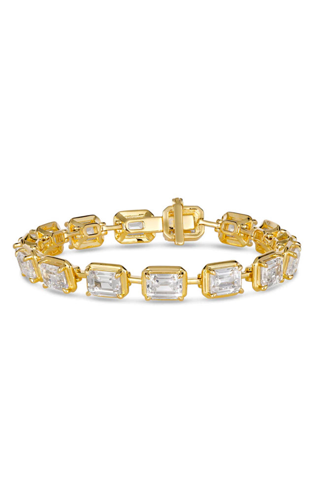 Grace 18 Diamond Crystaline Gold Bracelet