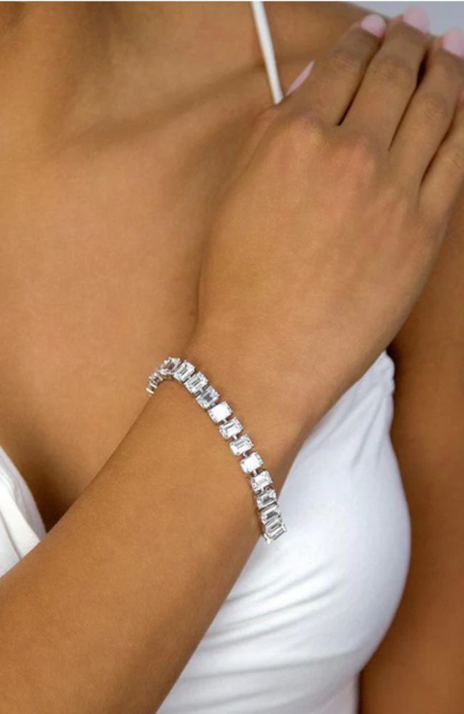 Grace 19 Diamond White Bracelet