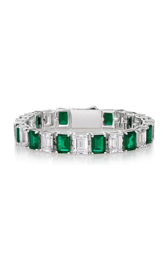 Grace 59 Emerald Green Crystaline Bracelet