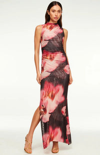 Athena Dress in Midnight Orchid