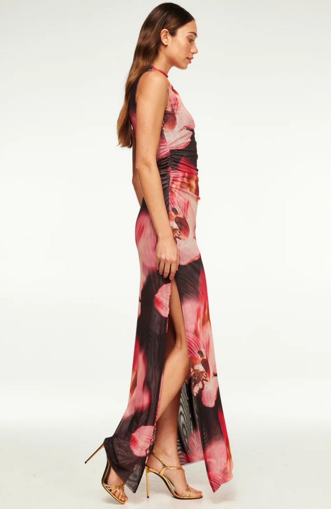 Athena Dress in Midnight Orchid