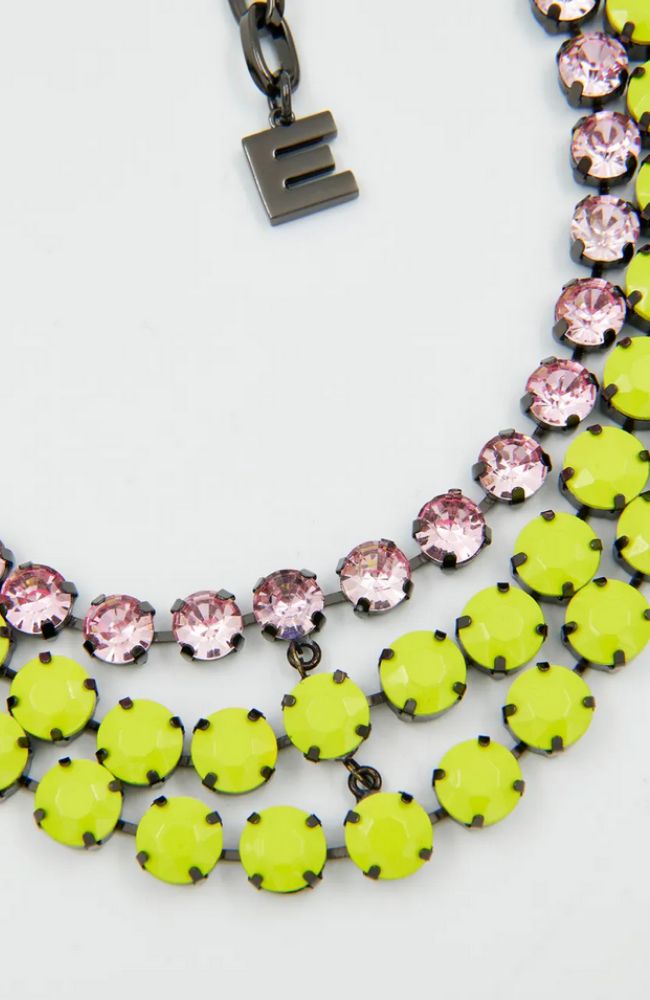 Hardians Rhinestones Necklace