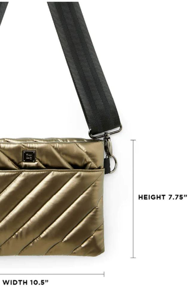 Diagonal Bum Bag 2.0 Pearl Pyrite