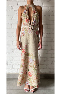 Nava Long Dress Buckle Belt