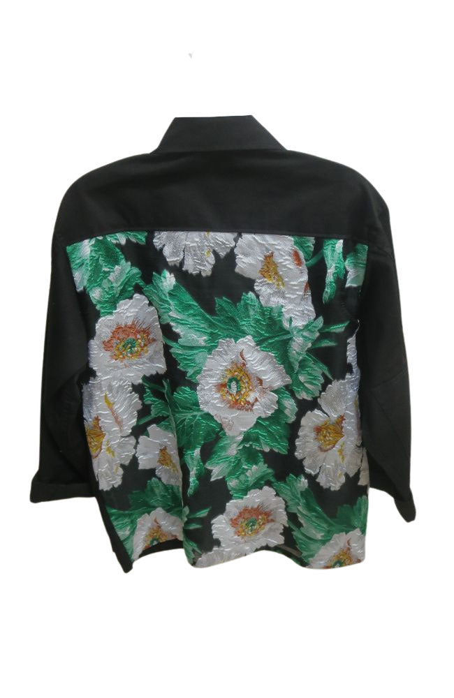 Oscar on Black Full Length Jacket