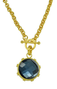 Gisele Double Side Stone Necklace
