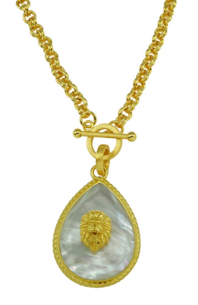 Ephesus Stone Lion Necklace