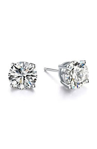 Just Like Diamonds 3 CT Stud Silver