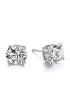 Just Like Diamonds 3 CT Stud Silver